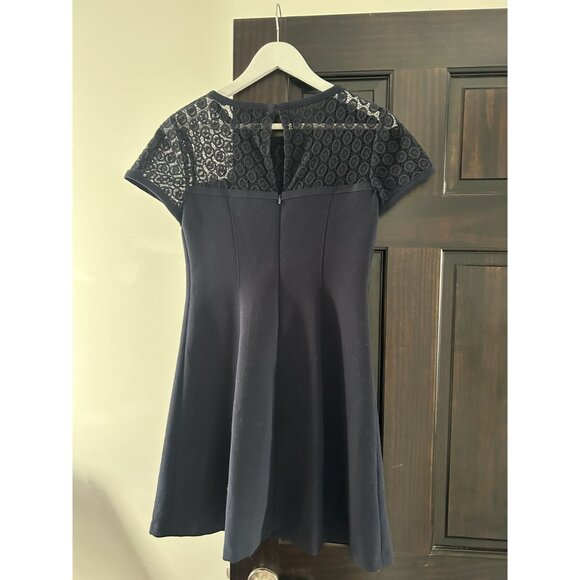 Ann Taylor Petite Navy Dress Size 4P - Picture 3 of 7